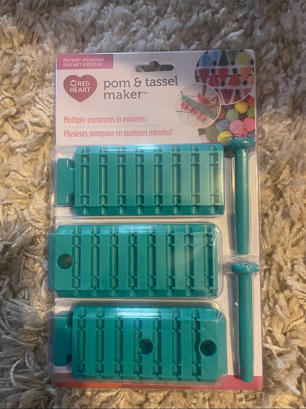 Red Heart Pom & Tassel Maker - Teal